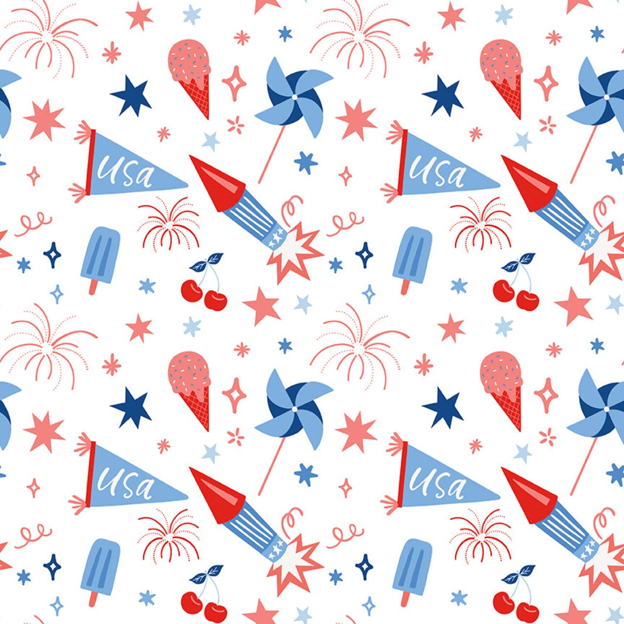 Fabric Riley Blake White Main Firecracker by the Quarter Yard C17200-WHITE